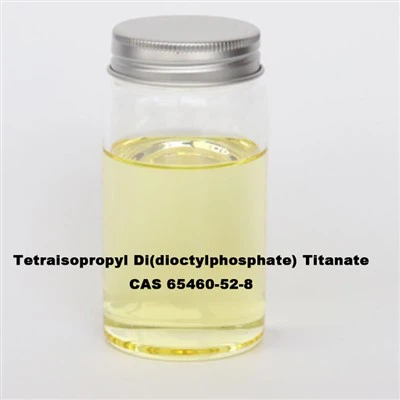 Augstas kvalitātes Tetraisopropyl Di (Dioctylphosphate) Titanate CAS 65460-52-8